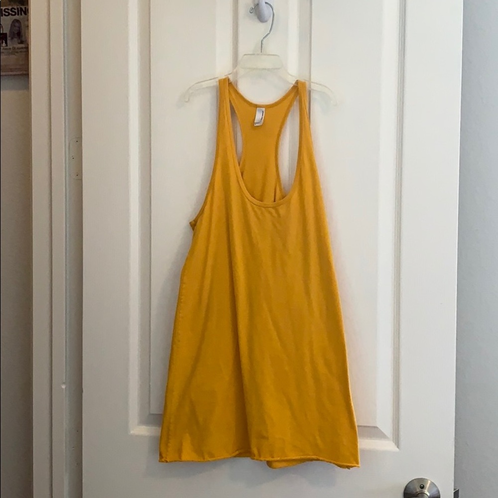 Mustard tank top